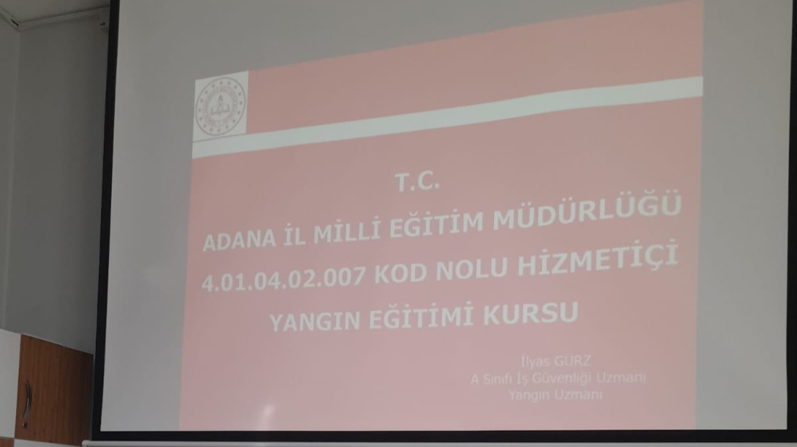 Yangın Eğitimi Kursumuz.